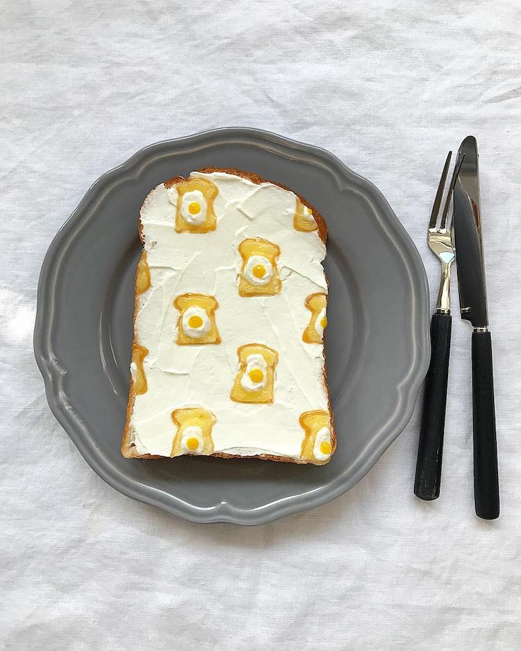 Ide Baru, Ngelukis Di Atas Roti Tawar